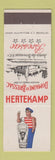 Matchbook Cover - Hertekamp Liquor Domaine de Bressac Belgium