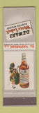 Matchbook Cover - Dewar's White Label Scotch Whiskey Belgium