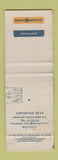 Matchbook Cover - Acapulco Hilton Mexico Guadalajara