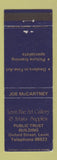 Matchbook Cover - Levin Fine Art Gallery Art Supply New Zealand