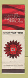 Matchbook Cover - Coral Strand Hotel Aruba Netherlands Antilles WORN