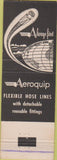 Matchbook Cover - Aeroquip Stultz Electric Works Portland Westbrook ME
