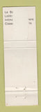 Matchbook Cover - La Maison Du Boeuf Hilton Hotel Brussels Belgium WEAR