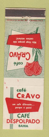 Matchbook Cover - Cafe Cravo Bahia Brazil