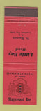 Matchbook Cover - Little Bay Hotel St Maarten Stuyvesent Bar