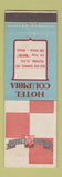 Matchbook Cover - Hotel Columbia Sao Paulo Brazil