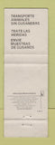 Matchbook Cover - Commission to Eradicate Cattle Borer worms Mexico