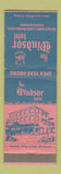 Matchbook Cover - Windsor Hotel Nassau Bahamas