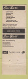 Matchbook Cover - Luzerner Leder Burkli Purse? Girlie Switzerland Luzern
