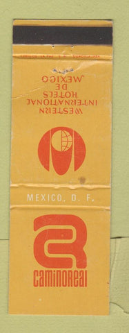 Matchbook Cover - Camino Real Mexico DF