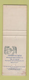 Matchbook Cover - Hotel Geneve Mexico DF
