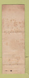 Matchbook Cover - Renault Cars Belgium WORN