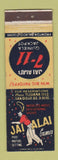 Matchbook Cover - Jao Alai Games Tijuana Mexico