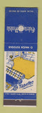 Matchbook Cover - Galeria Paulista Brazil carpet? Fabric?