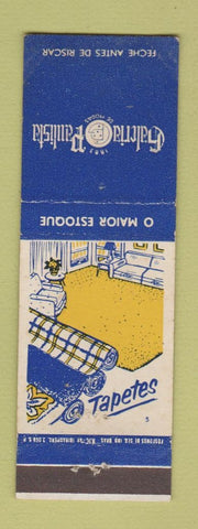 Matchbook Cover - Galeria Paulista Brazil carpet? Fabric?