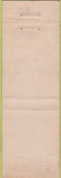 Matchbook Cover - Columbia Life Insurance Cleveland OH CREASES