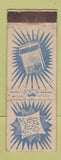 Matchbook Cover - India Match WEAR