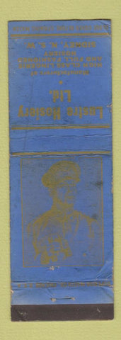 Matchbook Cover - Lustre Hosiery Sidney Australia WWII MacArthur WEAR