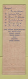 Matchbook Cover - British Colonial Hotel Nassau Bahamas