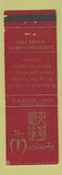 Matchbook Cover - The Mandarin Hamilton New Zealand