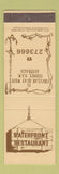 Matchbook Cover - Waterfront Restaurant Sydney Australia