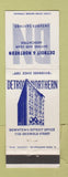 Matchbook Cover - Detroit and Norther Savings Loan MI