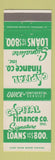 Matchbook Cover - Capital Finance Company Winchester KY