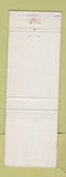 Matchbook Cover - Turkey Roost Kawkawlin MI