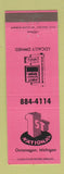 Matchbook Cover - 1st National Bank Ontonagon MI
