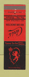 Matchbook Cover - Cari's Red Lion Luncheteria Bay City MI