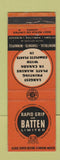 Matchbook Cover - Rapid Grip and Batten Printing Plates Montreal Toronto