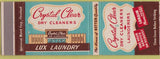 Matchbook Cover - Crystal Clear Cleaners Cleveland OH?