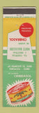Matchbook Cover - Cinbrasol Ceara Fortaleza Brazil Canned Coconut