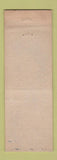 Matchbook Cover - Mahle Metal Leve Sao Paulo Brazil WEAR