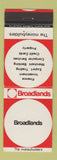 Matchbook Cover - Broadlands Banking Finance New Zealand