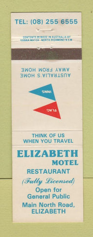Matchbook Cover - Elizabeth Motel Australia