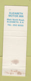 Matchbook Cover - Elizabeth Motel Australia