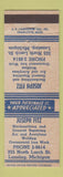Matchbook Cover - Joseph Fitz Black Smith Lansing MI welding