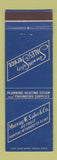 Matchbook Cover - Murray W Sales Plumbing Heating Supply Detroit Flint MI