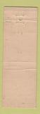 Matchbook Cover - The Recess Fisher Building Detroit MI WEAR