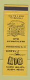 Matchbook Cover - Hotel Rio Puerto Vallarta Mexico