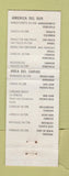 Matchbook Cover - Caracas Venezuela Hilton Hotel