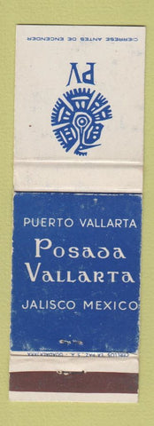 Matchbook Cover - Posada Vallarta Puerto Vallarta Mexico WEAR
