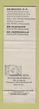 Matchbook Cover - Hotel El Presidente Balsa Acapulco Mexico