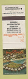 Matchbook Cover - Tahiti Beachcomber Hotel Polynesian Paradise