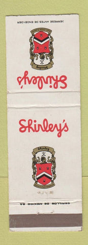 Matchbook Cover - Shirley's Mexico DF