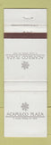 Matchbook Cover - Acapulco Plaza Hotel Holiday Inn Mexico