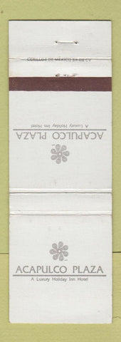 Matchbook Cover - Acapulco Plaza Hotel Holiday Inn Mexico