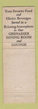 Matchbook Cover - Detroit Leland Hotel MI