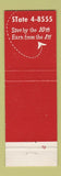 Matchbook Cover - Security Savings and Loan Jackson MI